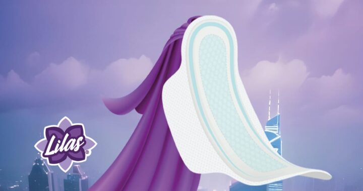 Lilas se destaca en el mercado por sus toallas sanitarias con alas protectoras de máxima absorción