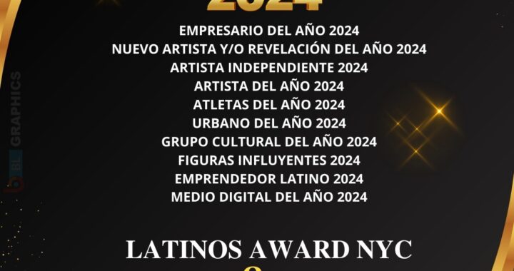Vuelven los Latinos Awards NYC en su 3ra versión